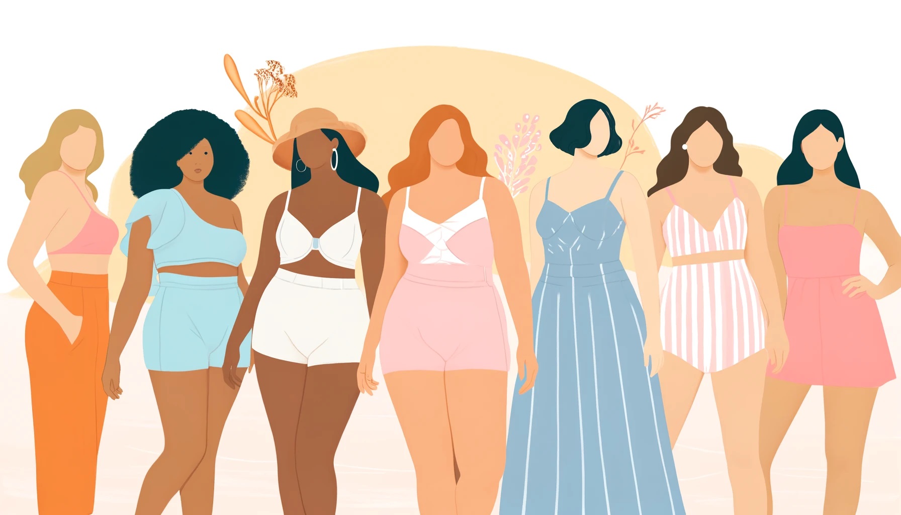 Plus-Size Swimwear: Finding the Perfect Suit for Her Body Type