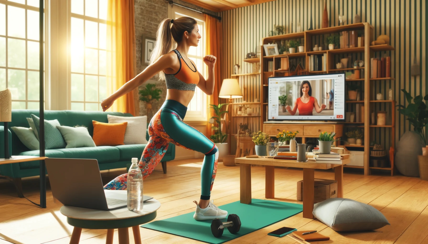 Fitness at Her Fingertips: Virtual Fitness Classes for Every Level