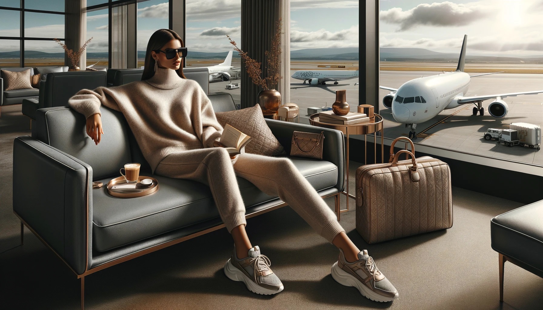 The Art of Leisure Travel: Comfortable Airport Loungewear for Her