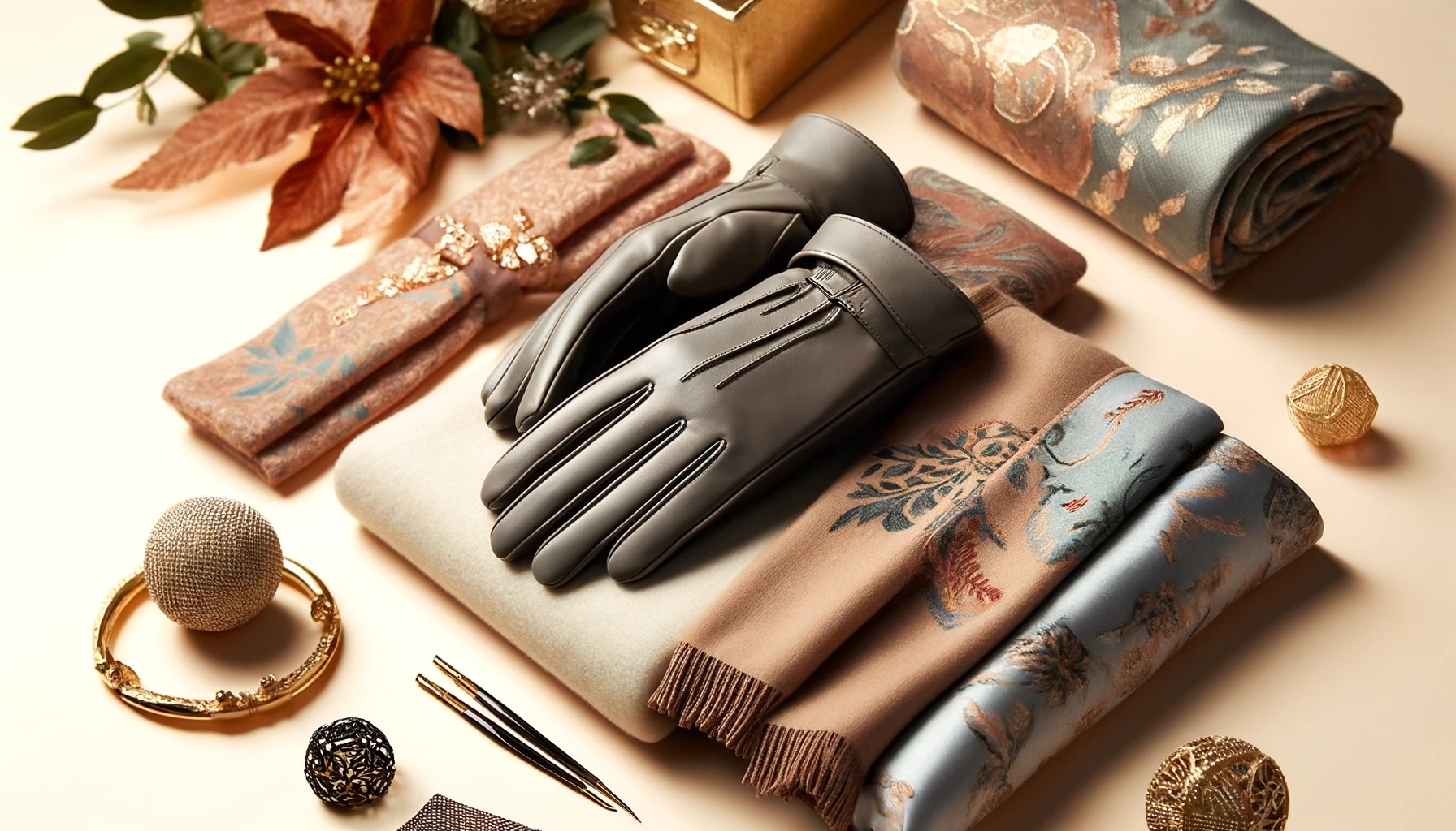 Seasonal Sensations: Leather Gloves and Scarves for Winter Warmth