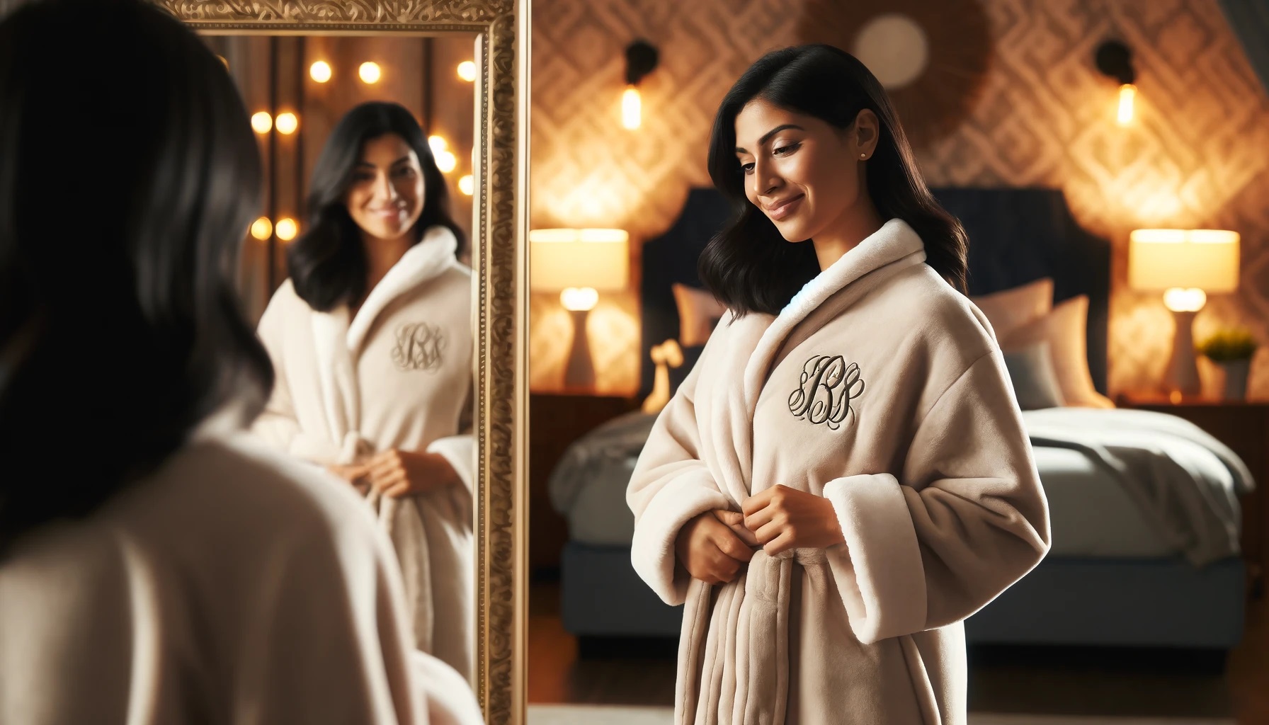 Luxurious Comfort: The Perfect Gift for Her – Personalized Robe