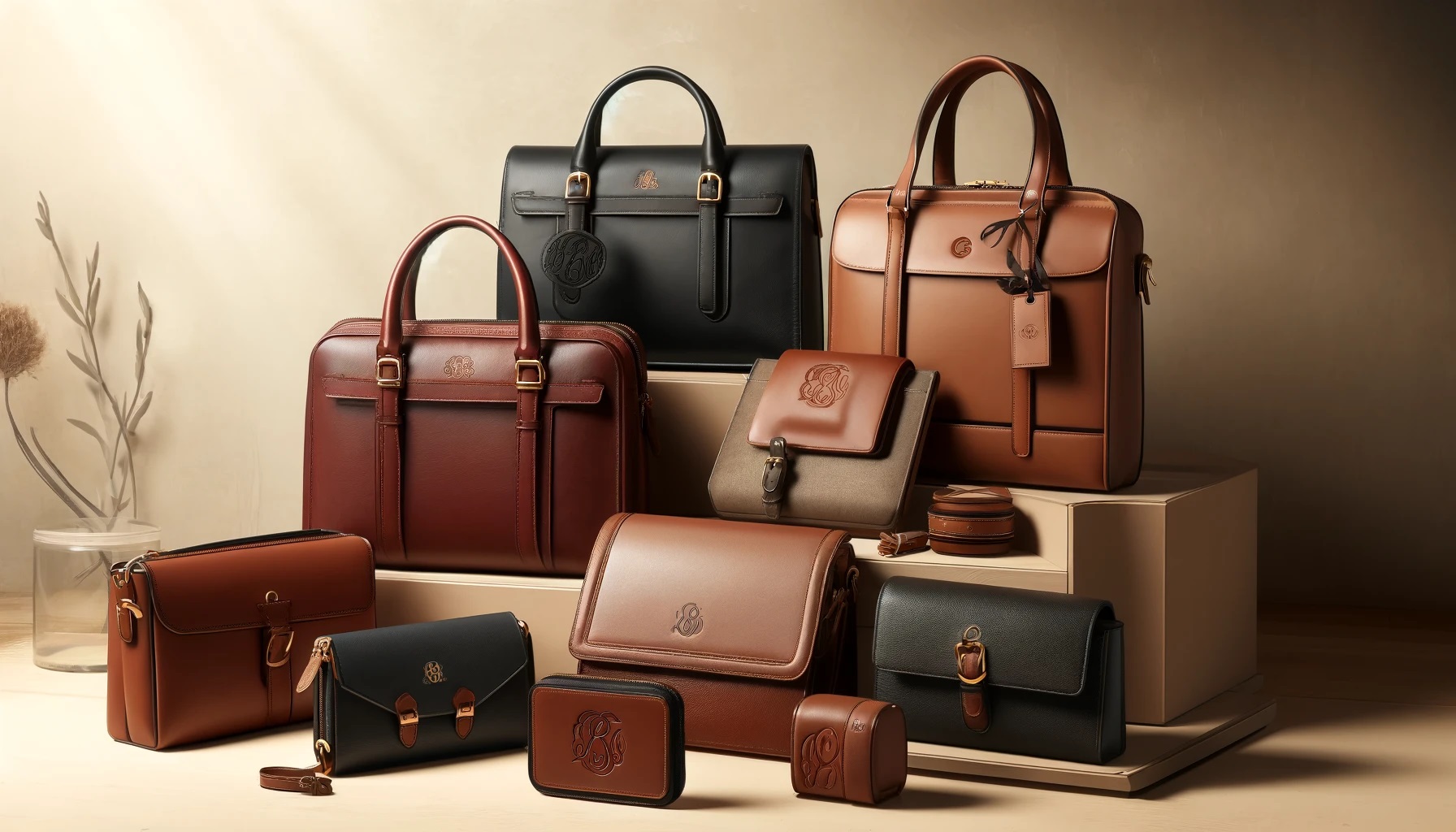 Professional Elegance: Leather Briefcases and Laptop Bags for Career Women