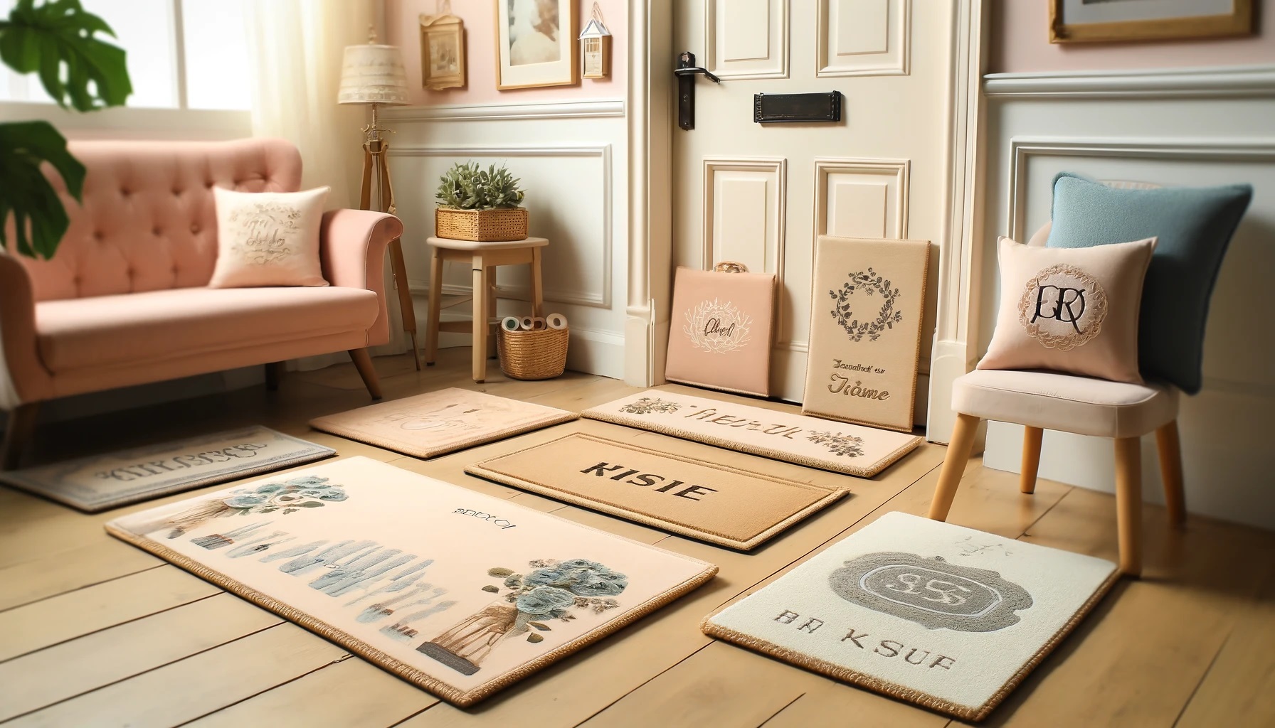 Warm Welcomes: Personalized Door Mats and House Signs