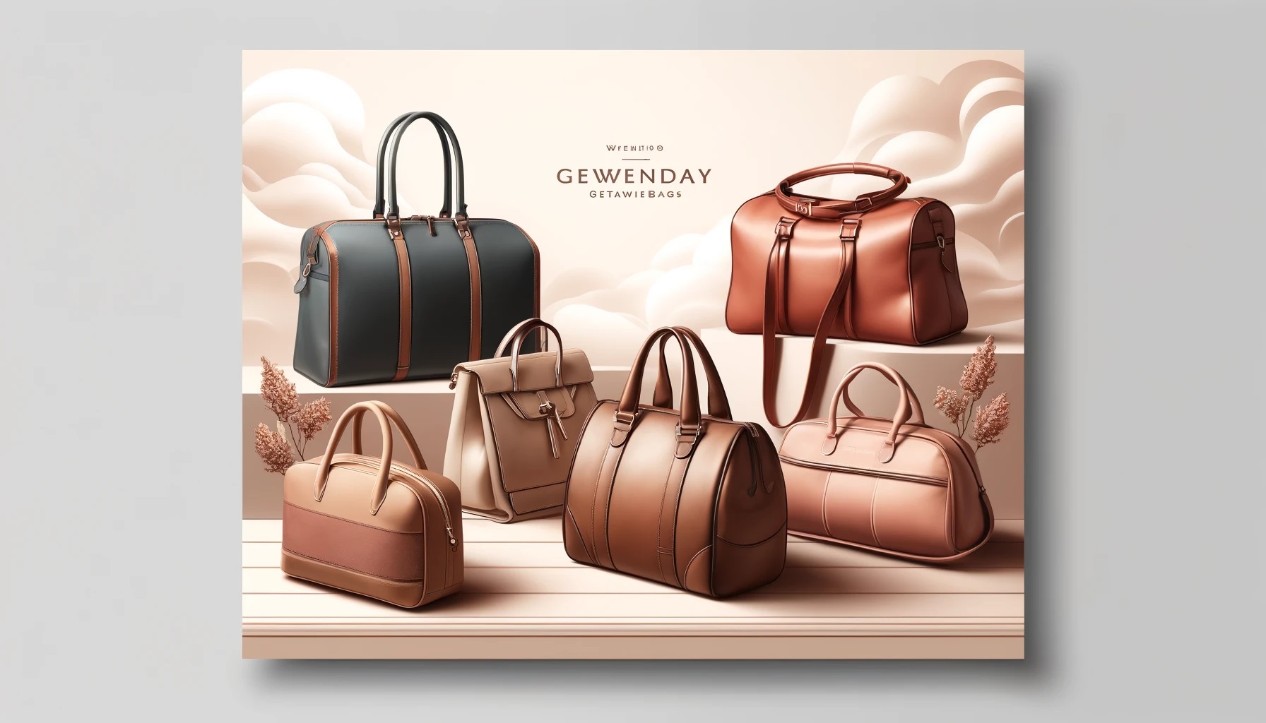 Weekend Getaways: Leather Duffle Bags and Weekend Bags