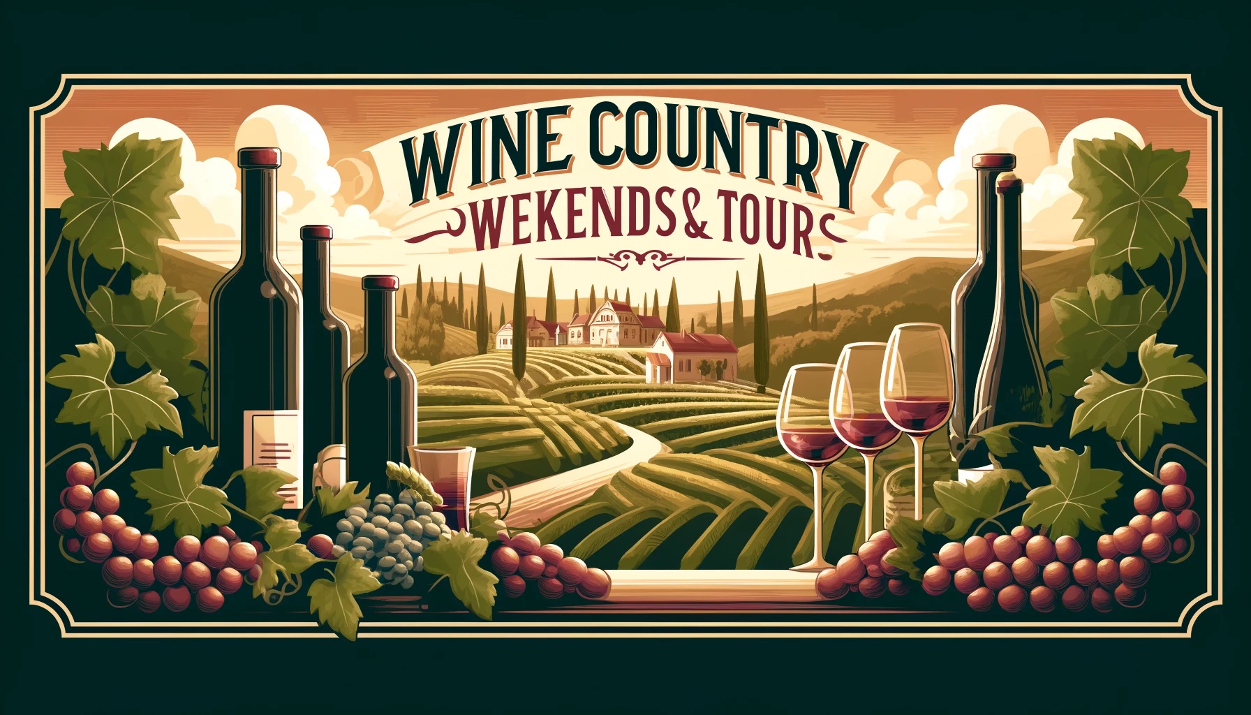 Wine Country Weekends for the Oenophile: Savor the Vines Like a True Connoisseur