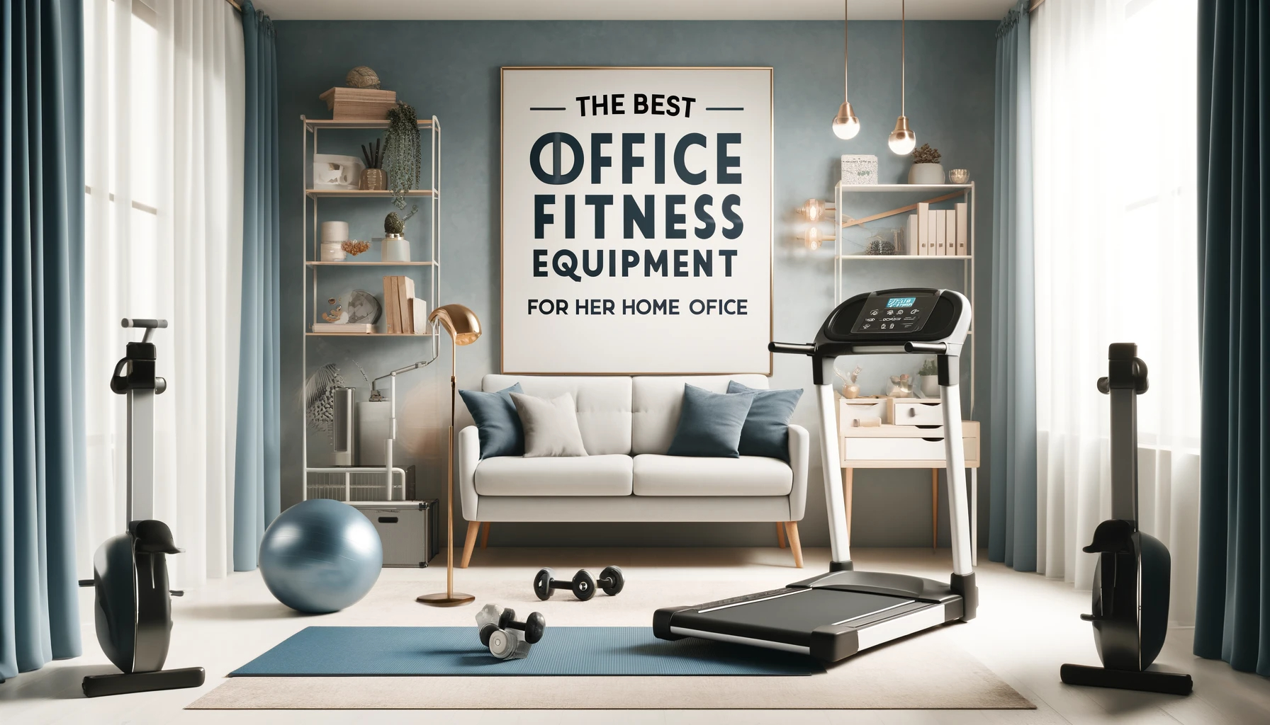 Stay Fit While You Sit: The Best Office Fitness Equipment for Her