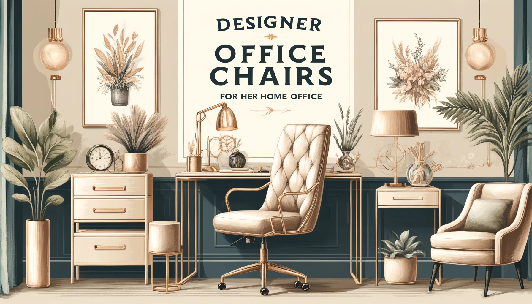 A Touch of Luxury: Designer Office Chairs and Decor for an Impressive Workspace Makeover