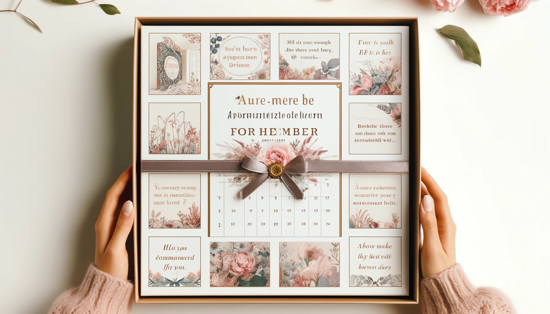 A Year of Inspiration: Motivational Quotes and Affirmations Calendars for Her