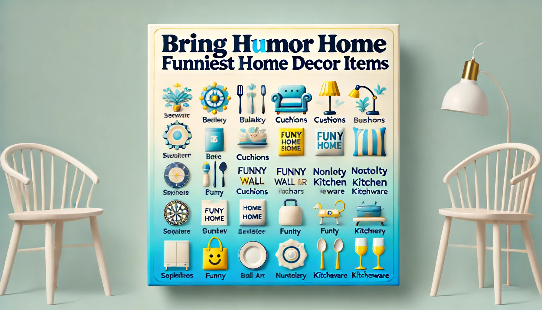 Bring Humor Home: Funniest Home Decor Items