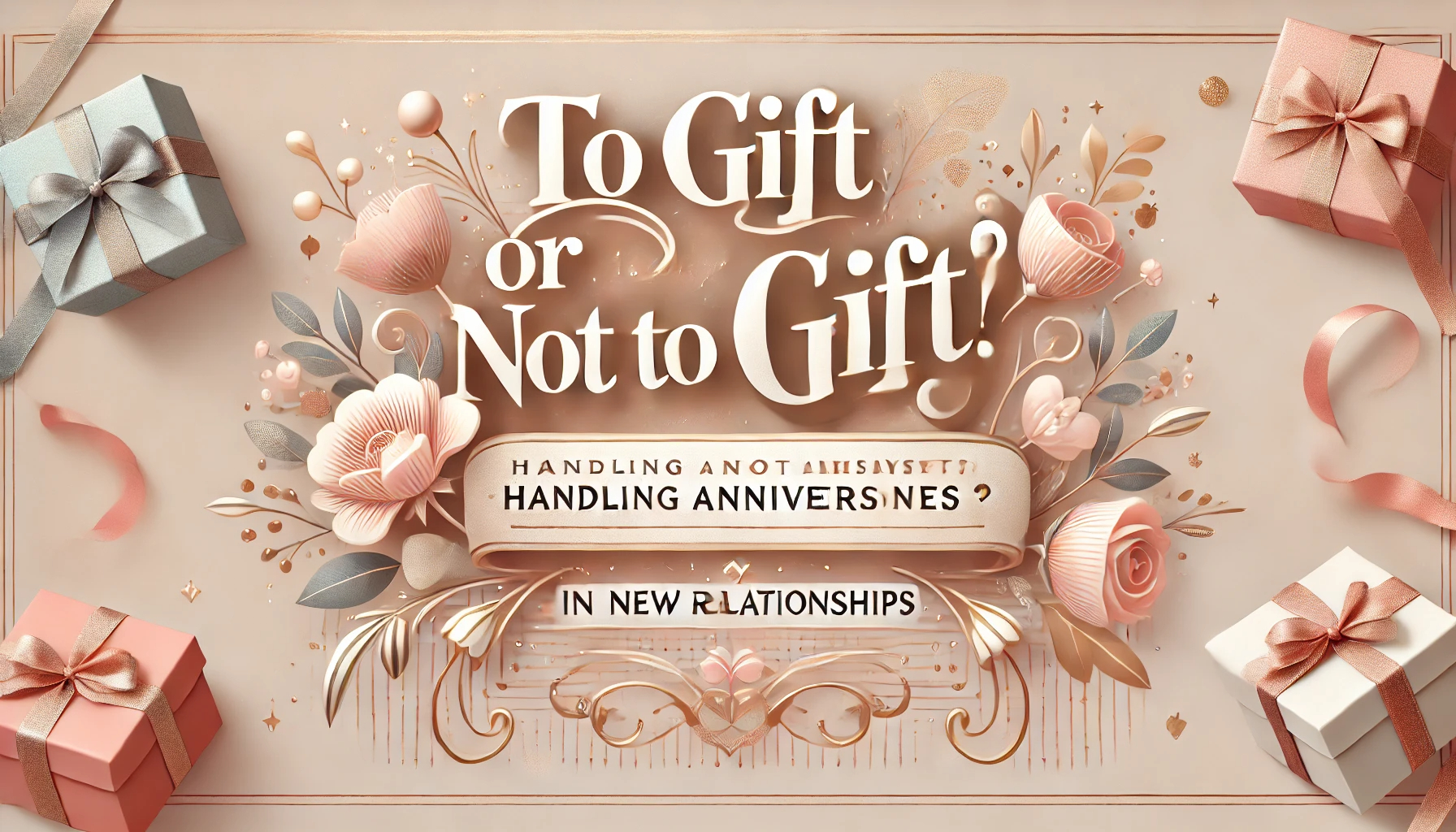 To Gift or Not to Gift? Handling Anniversaries in New Relationships