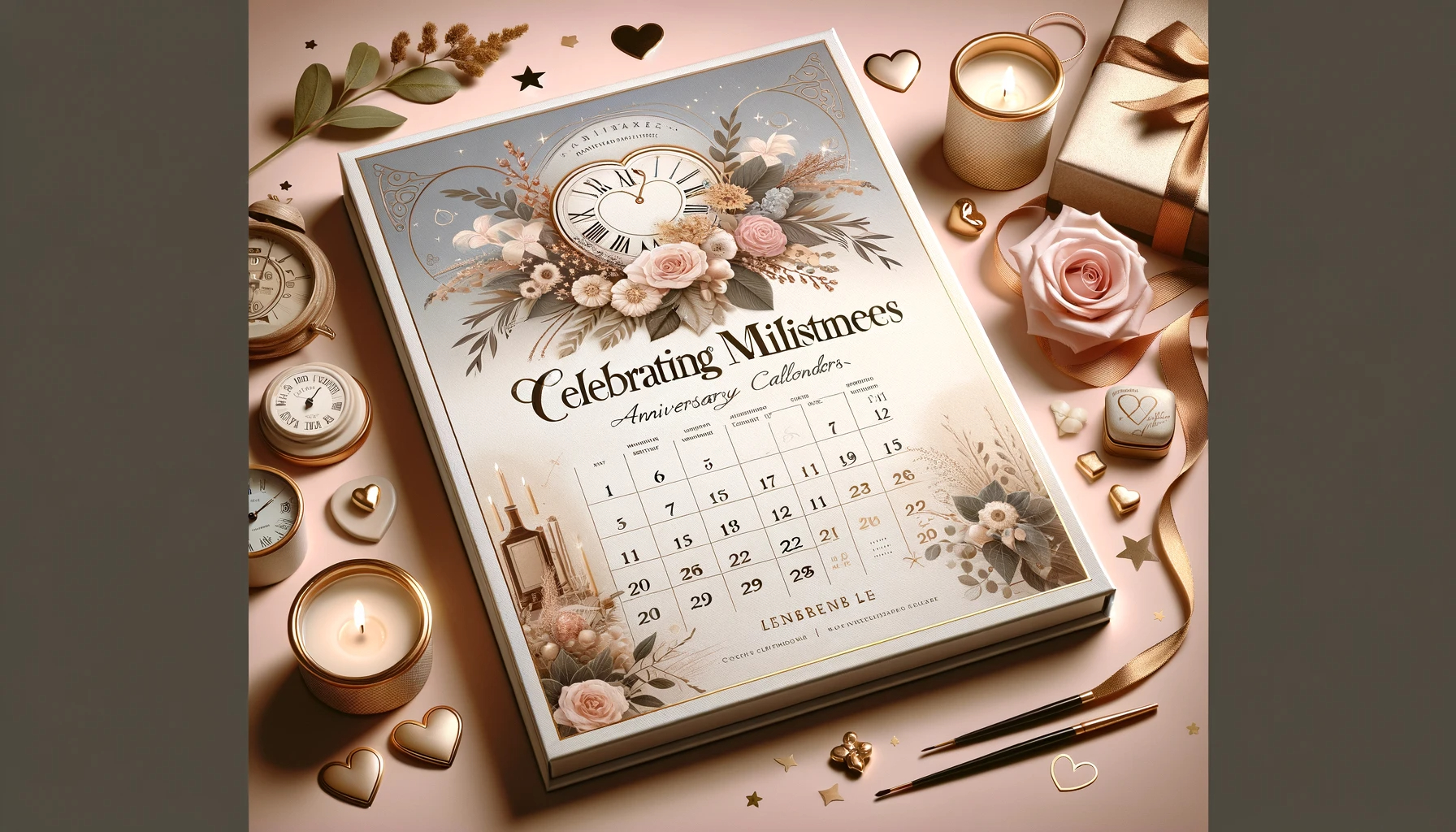 Celebrating Milestones: Anniversary Calendars with a Personal Touch