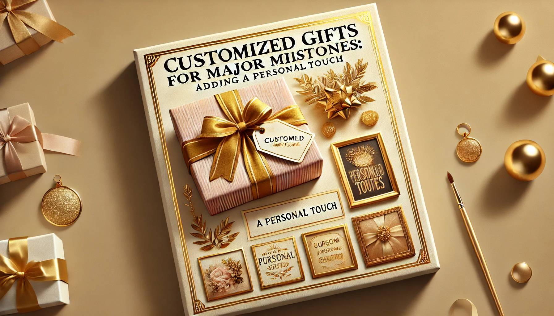 Customized Gifts for Major Milestones: Adding a Personal Touch