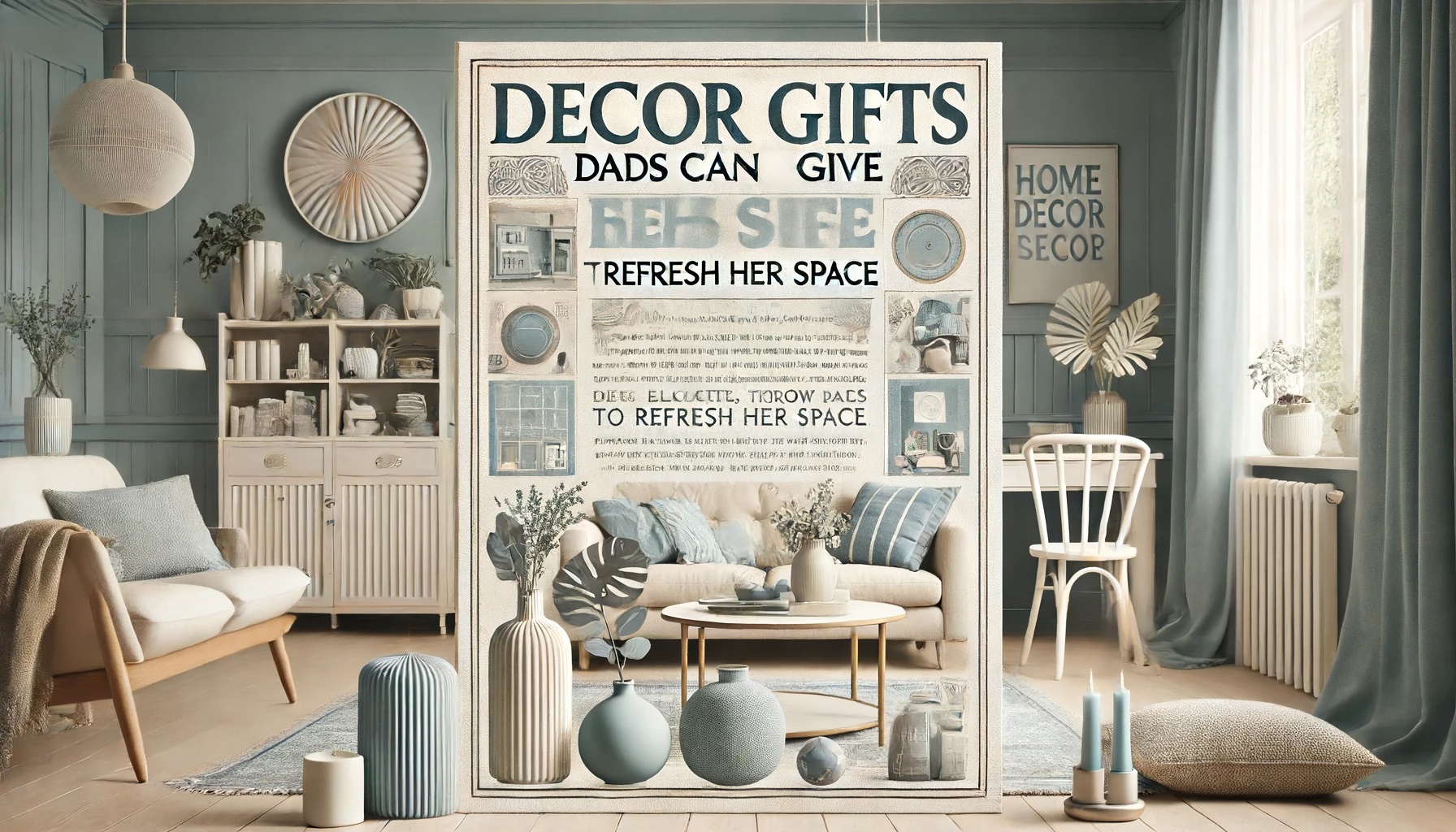 Room Makeover: Decor Gifts Dads Can Give to Refresh Her Space