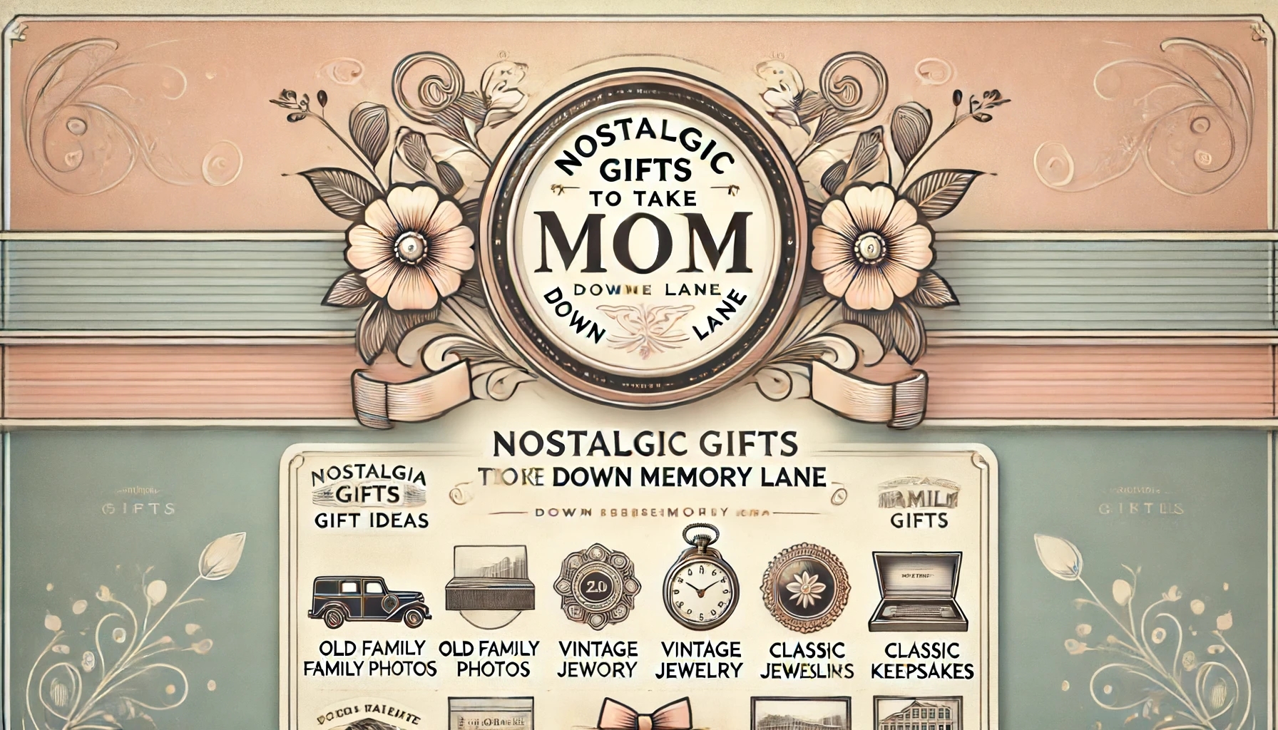 Nostalgic Gifts to Take Mom Down Memory Lane