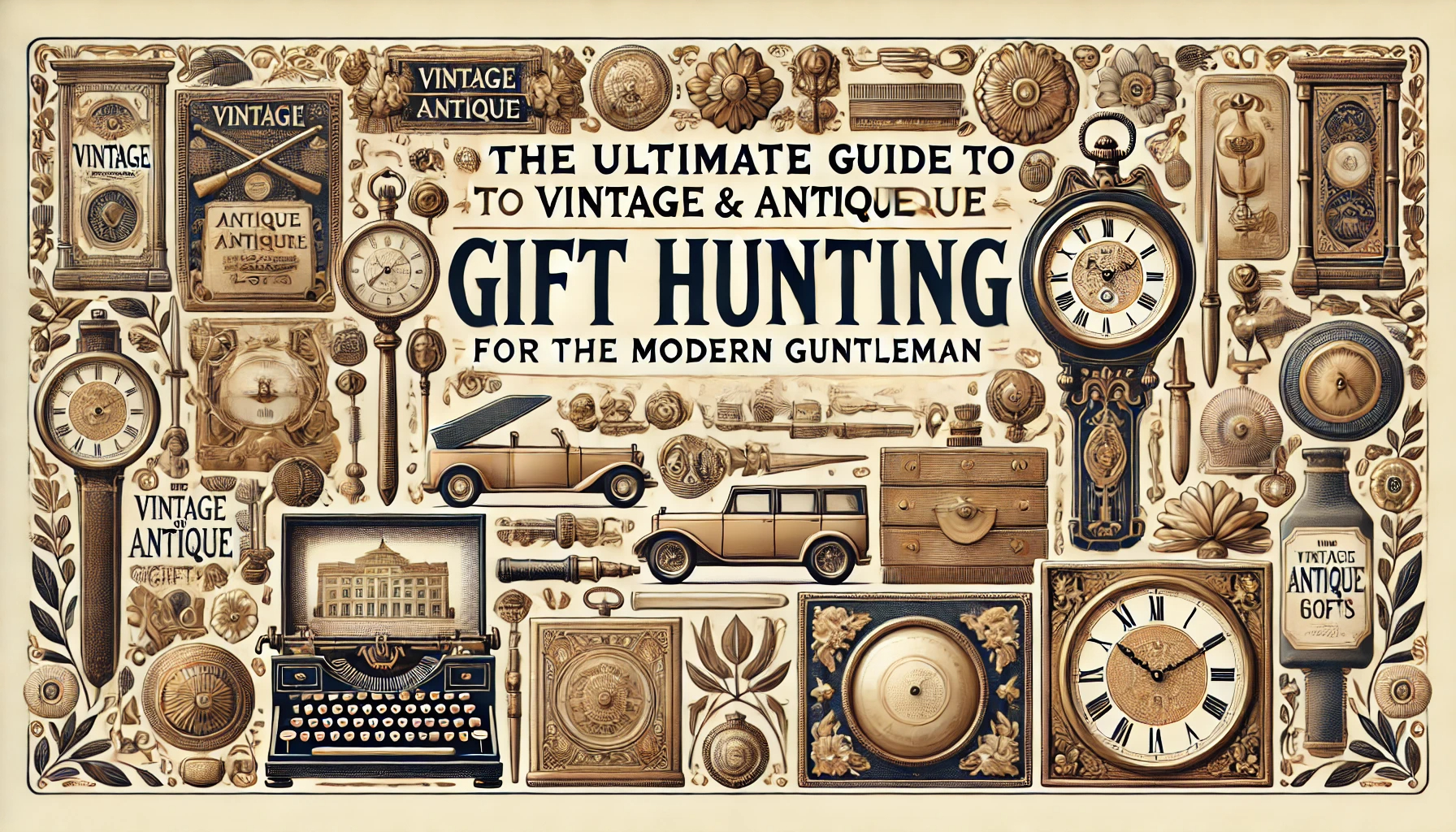 The Ultimate Guide to Vintage and Antique Gift Hunting for the Modern Gentleman