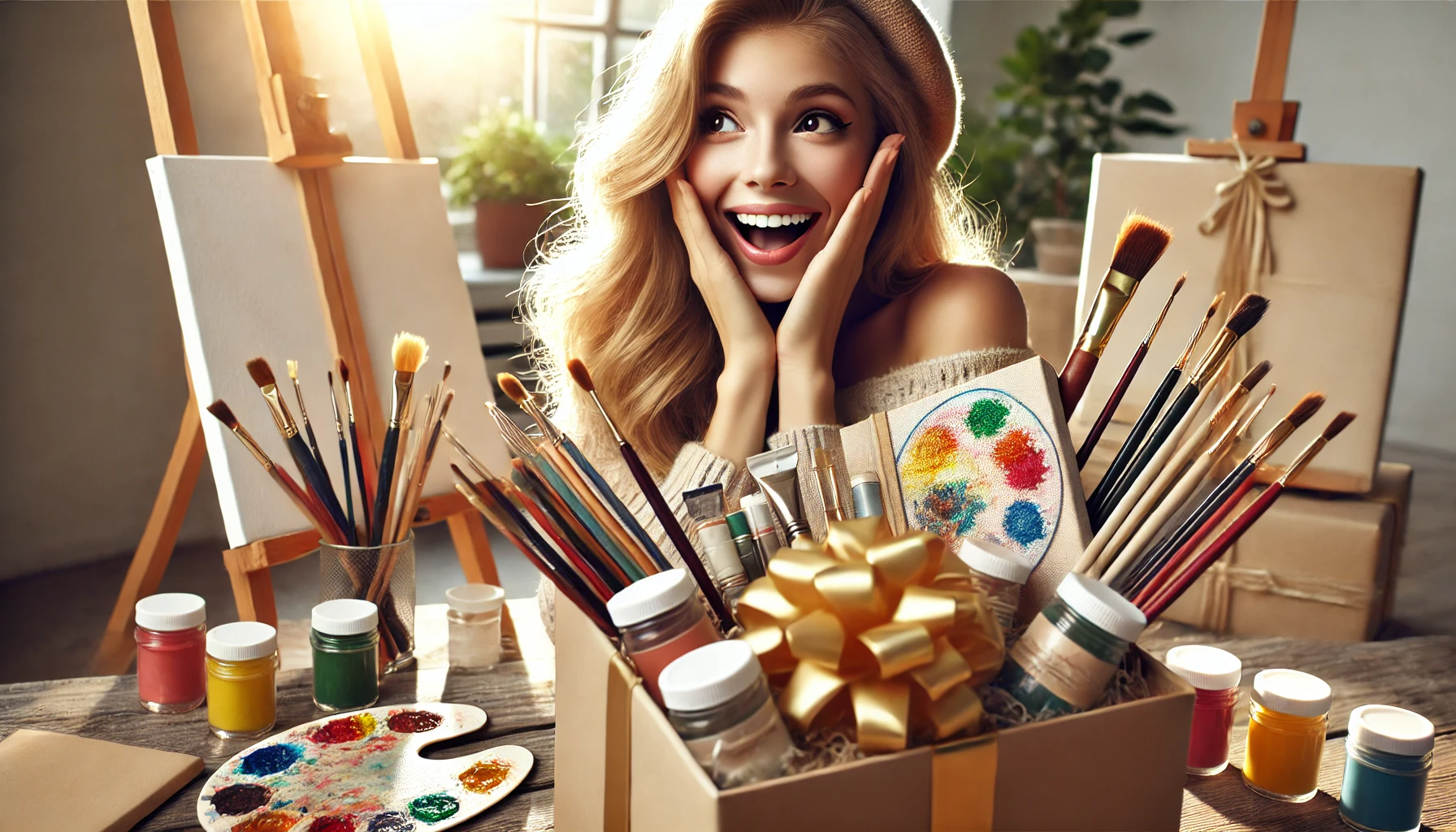 Art and Creativity: Gifts to Inspire Her Creative Side