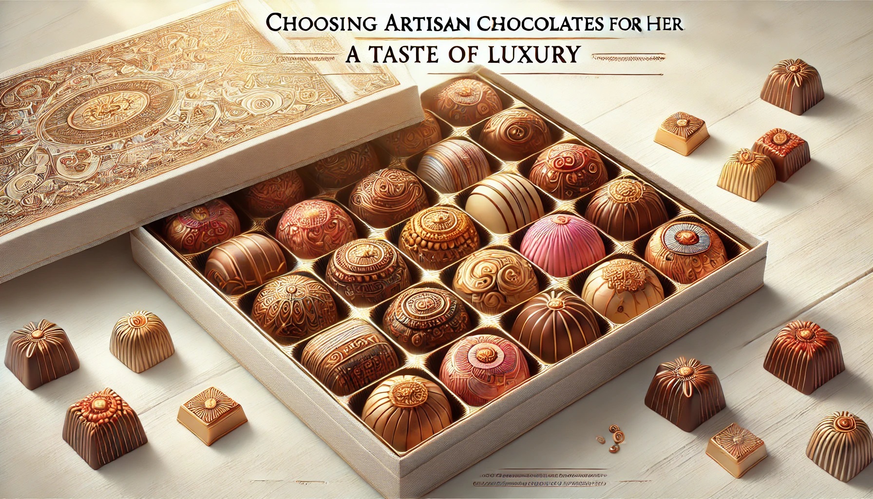 Choosing Artisan Chocolates for Her: A Taste of Luxury