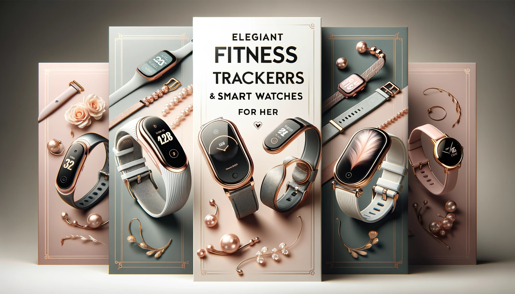 Health on Hand: Elegant Fitness Trackers and Smart Watches