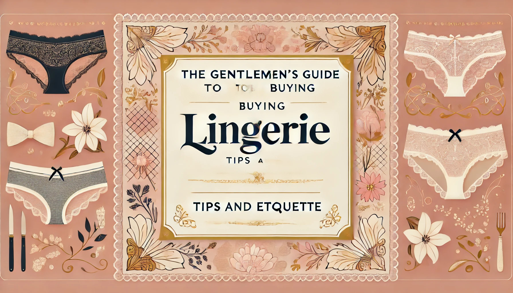 The Gentleman’s Guide to Buying Lingerie: Tips and Etiquette