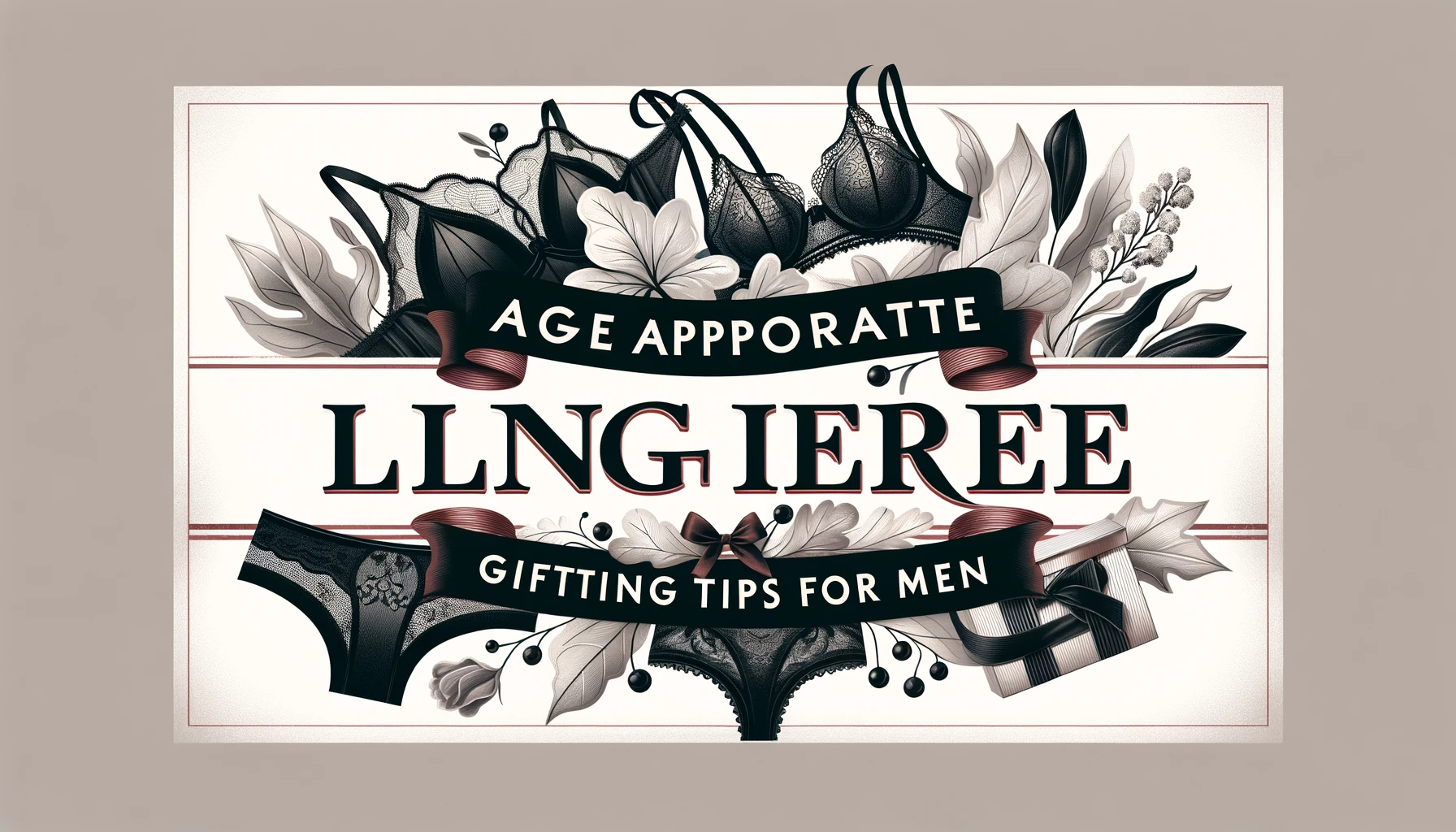 Age-Appropriate Lingerie: Gifting Tips for Men