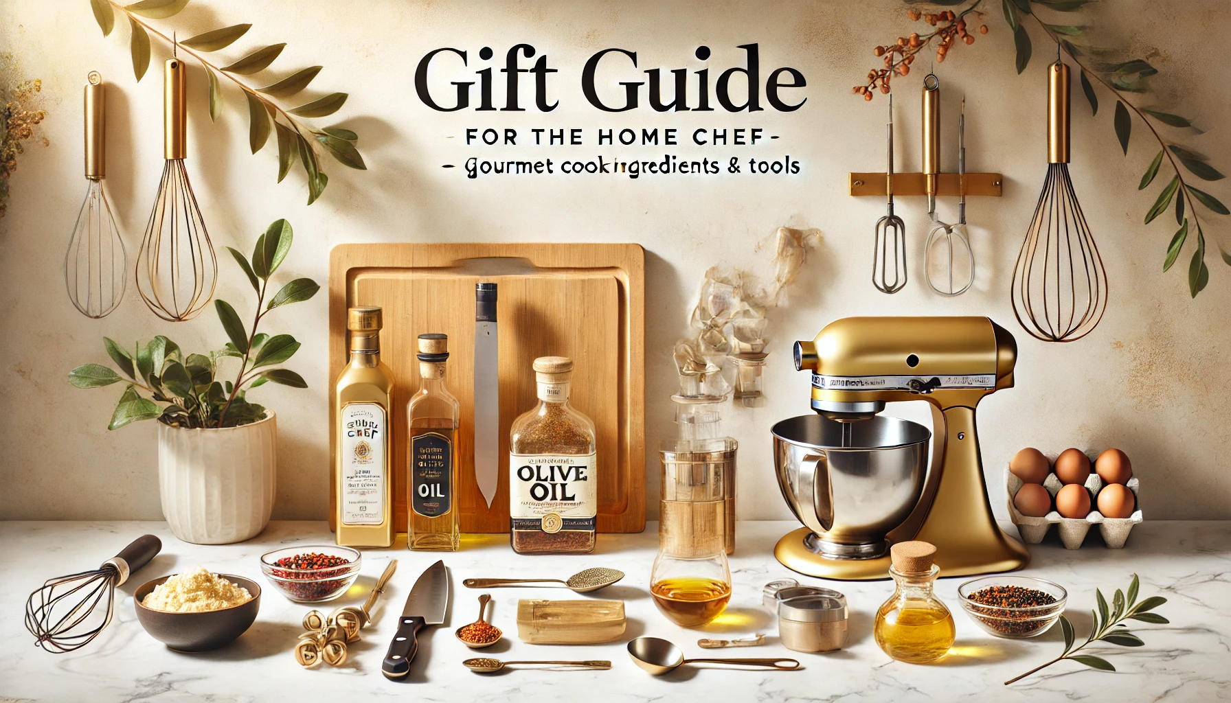 Gift Guide: For the Home Chef – Gourmet Cooking Ingredients and Tools