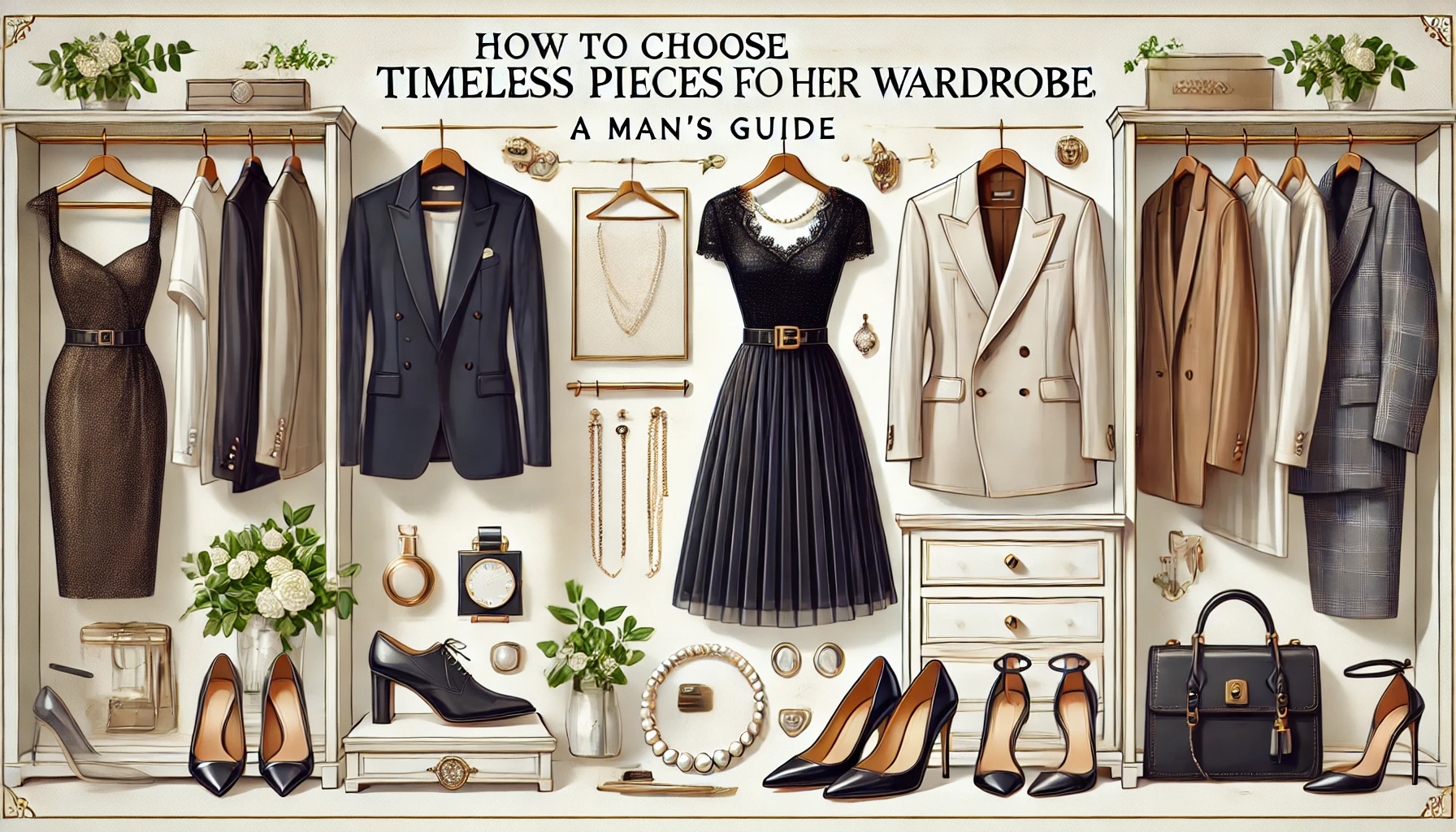 How to Choose Timeless Pieces for Her Wardrobe: A Man’s Guide