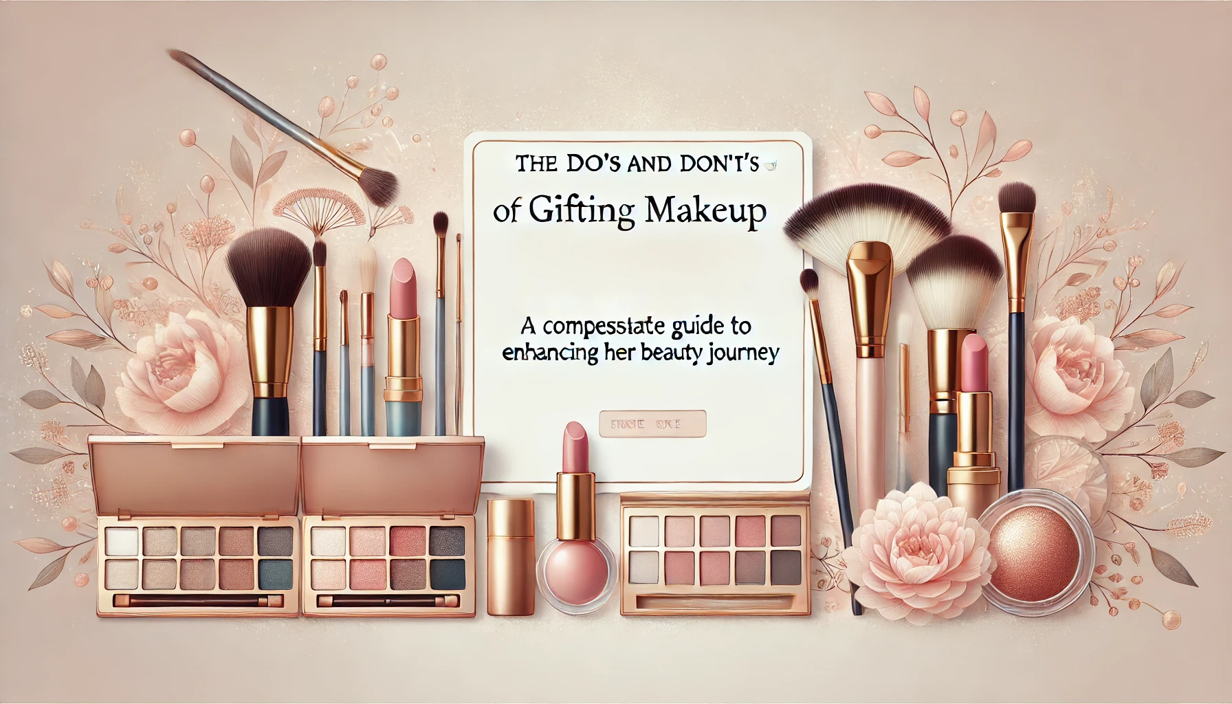 The Do’s and Don’ts of Gifting Makeup: A Compassionate Guide to Enhancing Her Beauty Journey