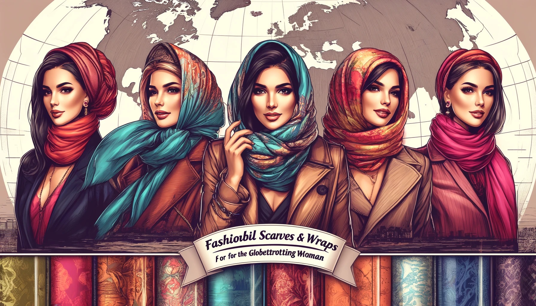 Travel in Style: Versatile Scarves and Wraps for the Globetrotter