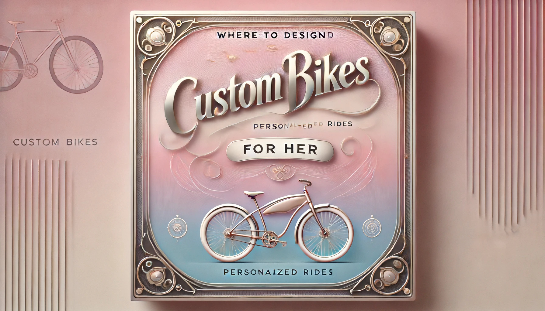 Custom Bikes: Where to Design Personalized Rides for Her