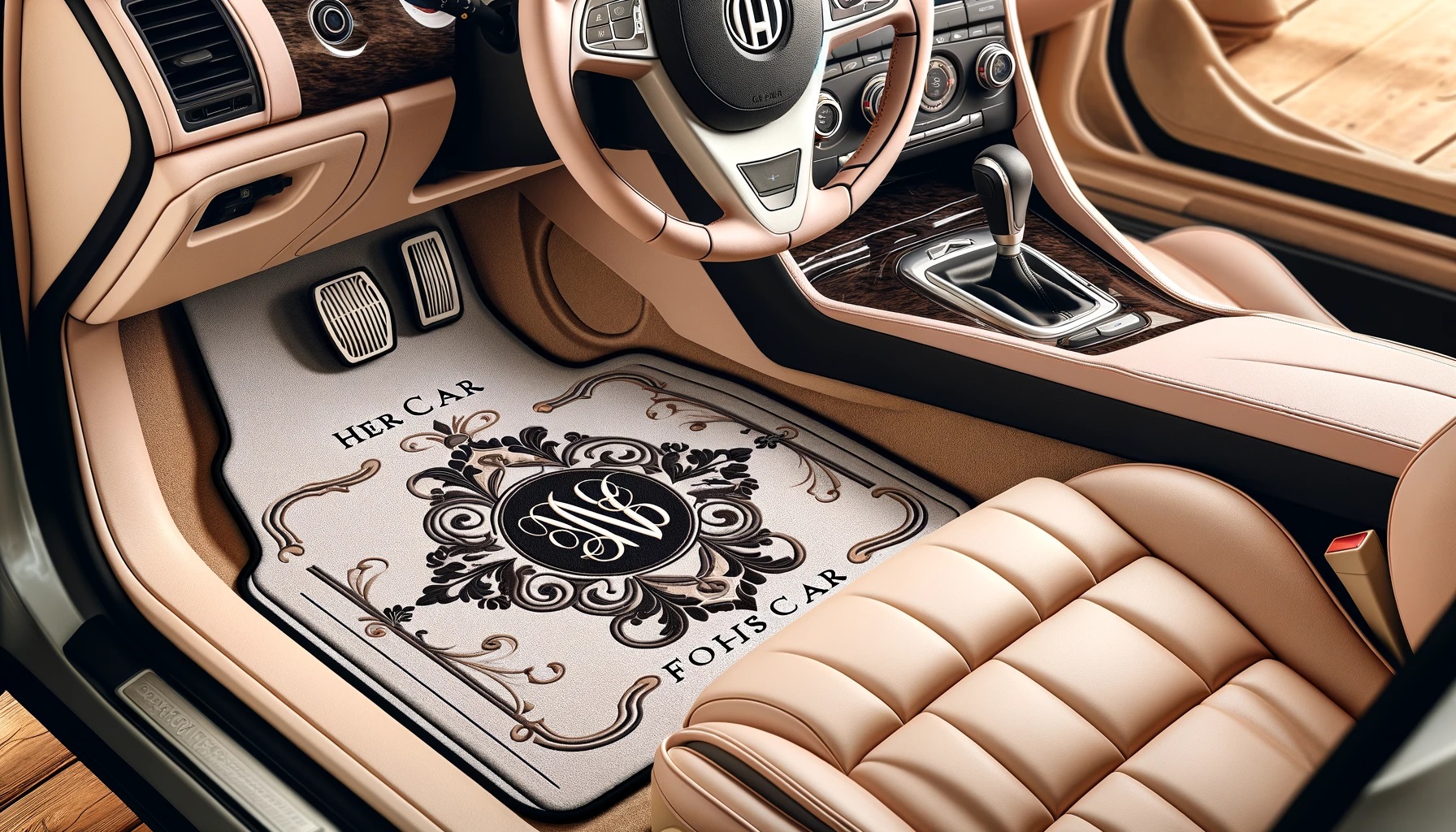 Personalized Car Mats for a Unique Touch: Elevate Her Drive with Custom Elegance