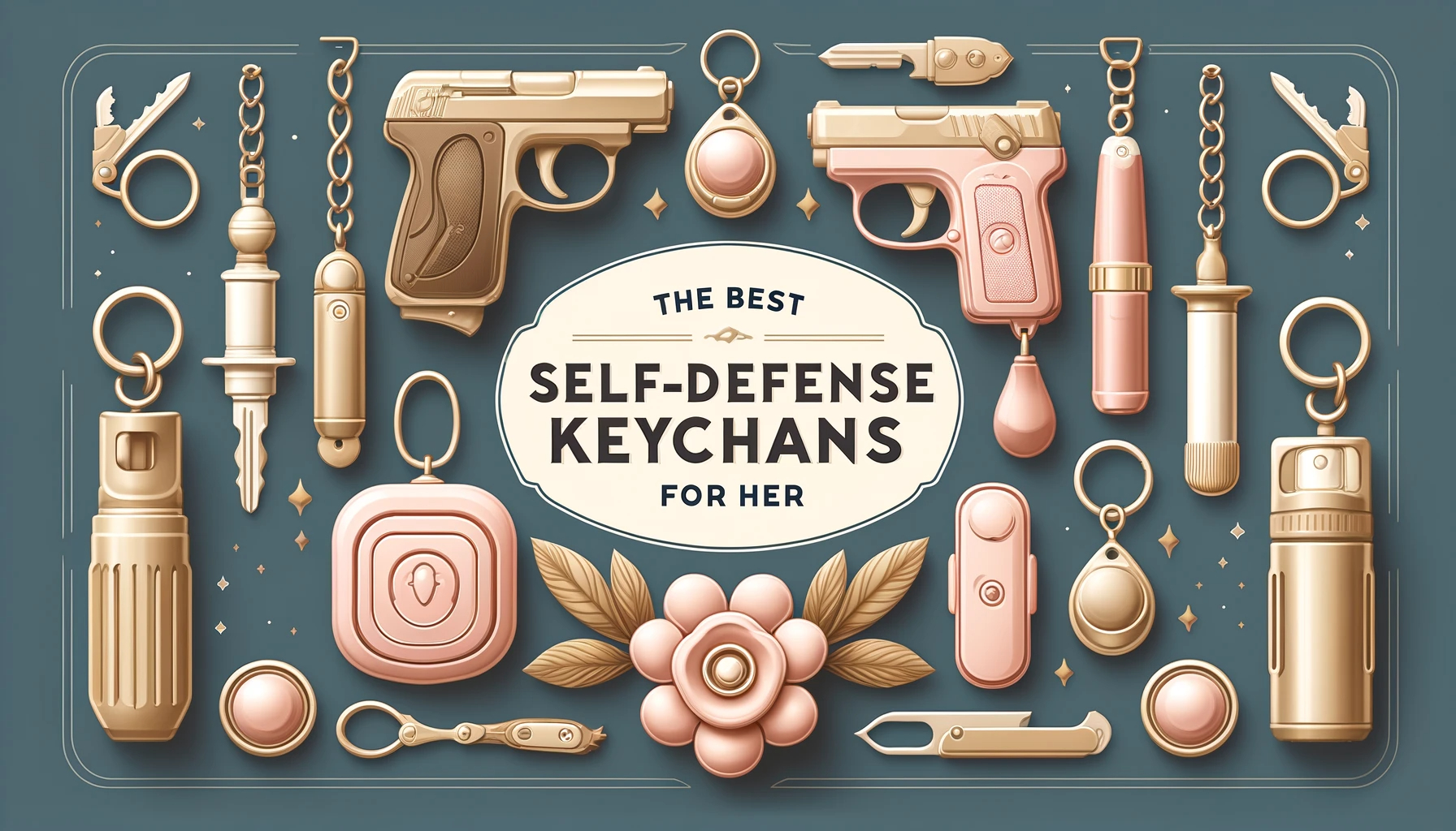 Stylish and Safe: The Best Self-Defense Keychains for Her