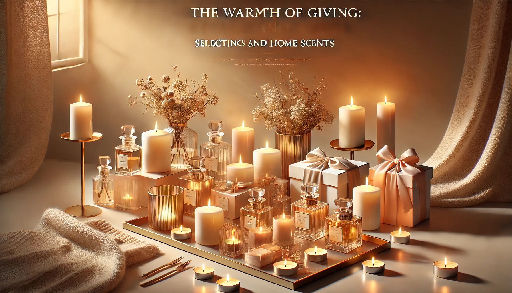 The Warmth of Giving: Selecting Candles and Home Scents