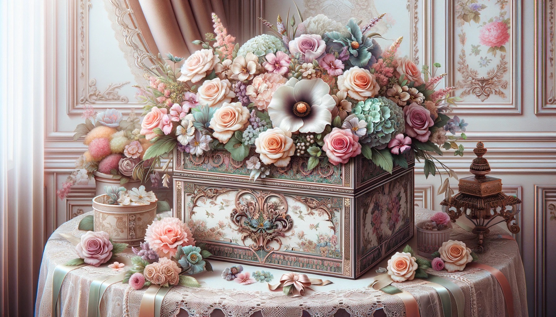 Victorian Flower Boxes: Elegance in Gift Giving