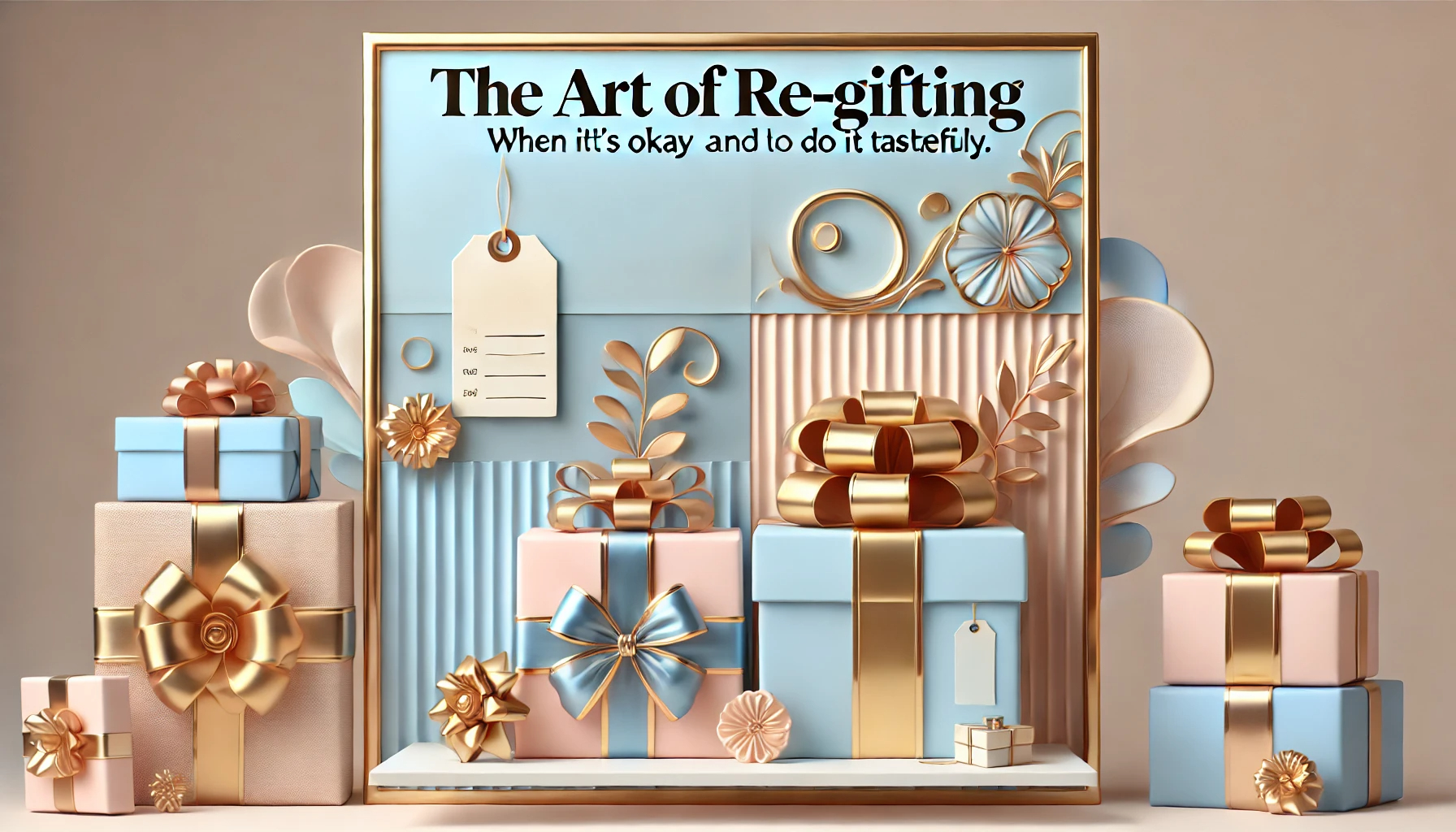 The Art of Re-Gifting: When It’s Okay and How to Do It Tastefully