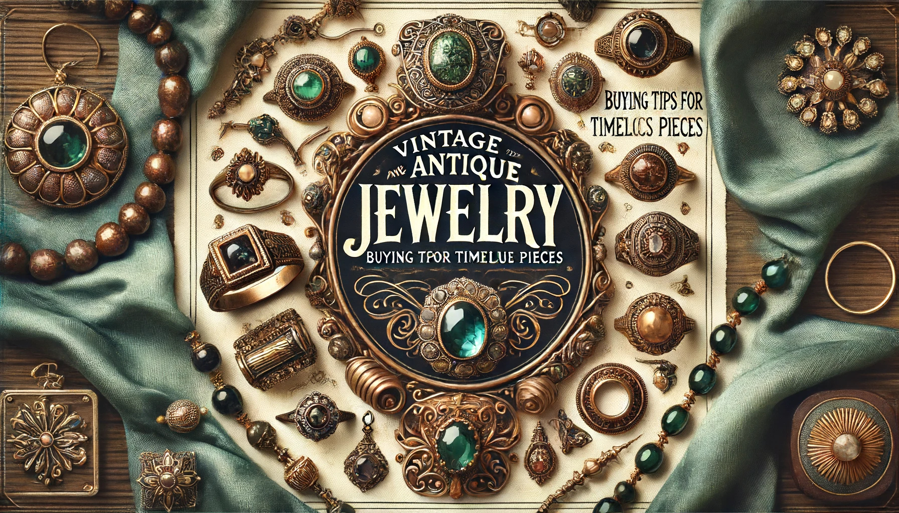 Vintage and Antique Jewelry: Buying Tips for Timeless Pieces