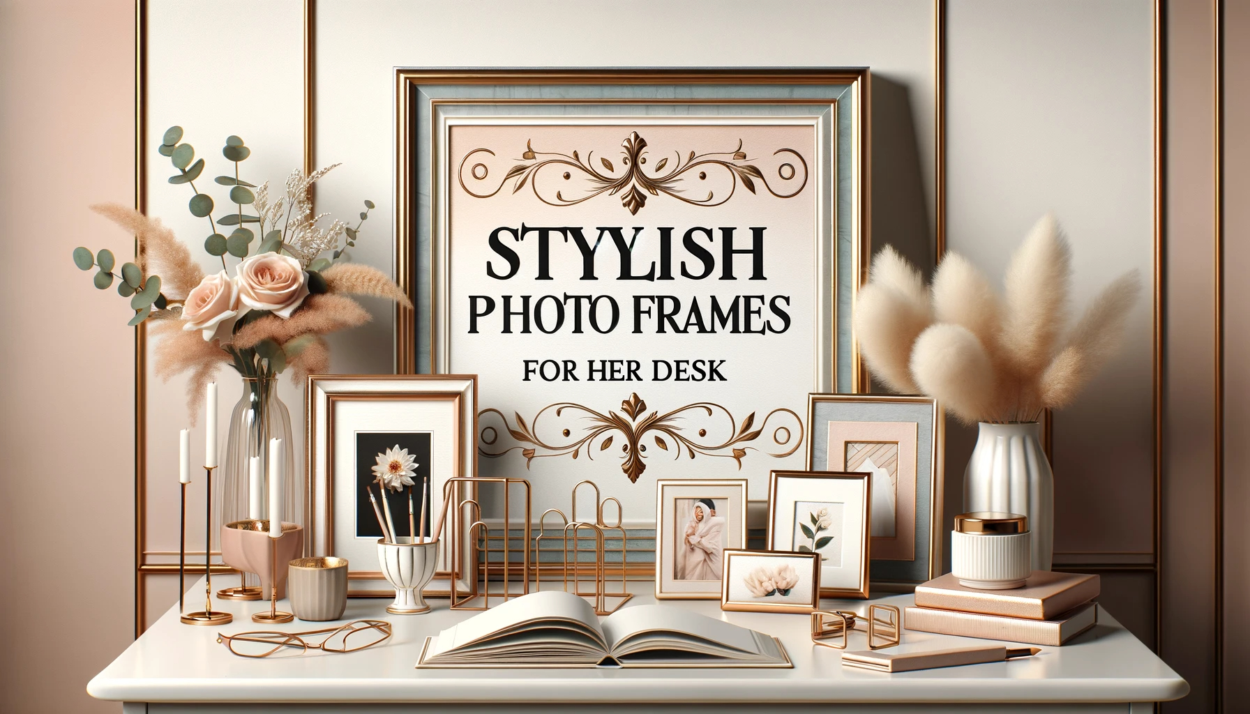 Picture Perfect: Stylish Photo Frames for Her Desk