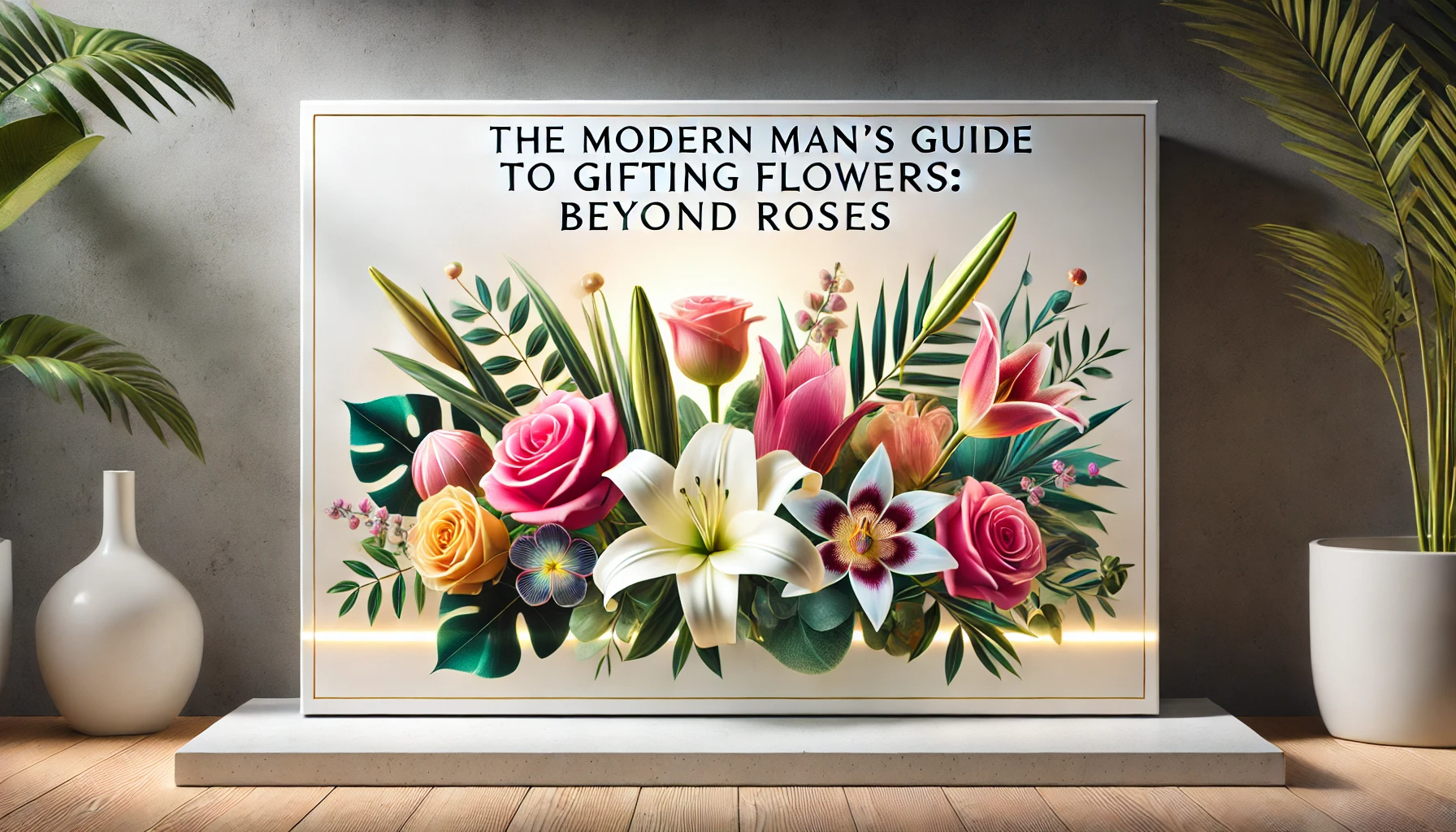 The Modern Man’s Guide to Gifting Flowers: Beyond Roses