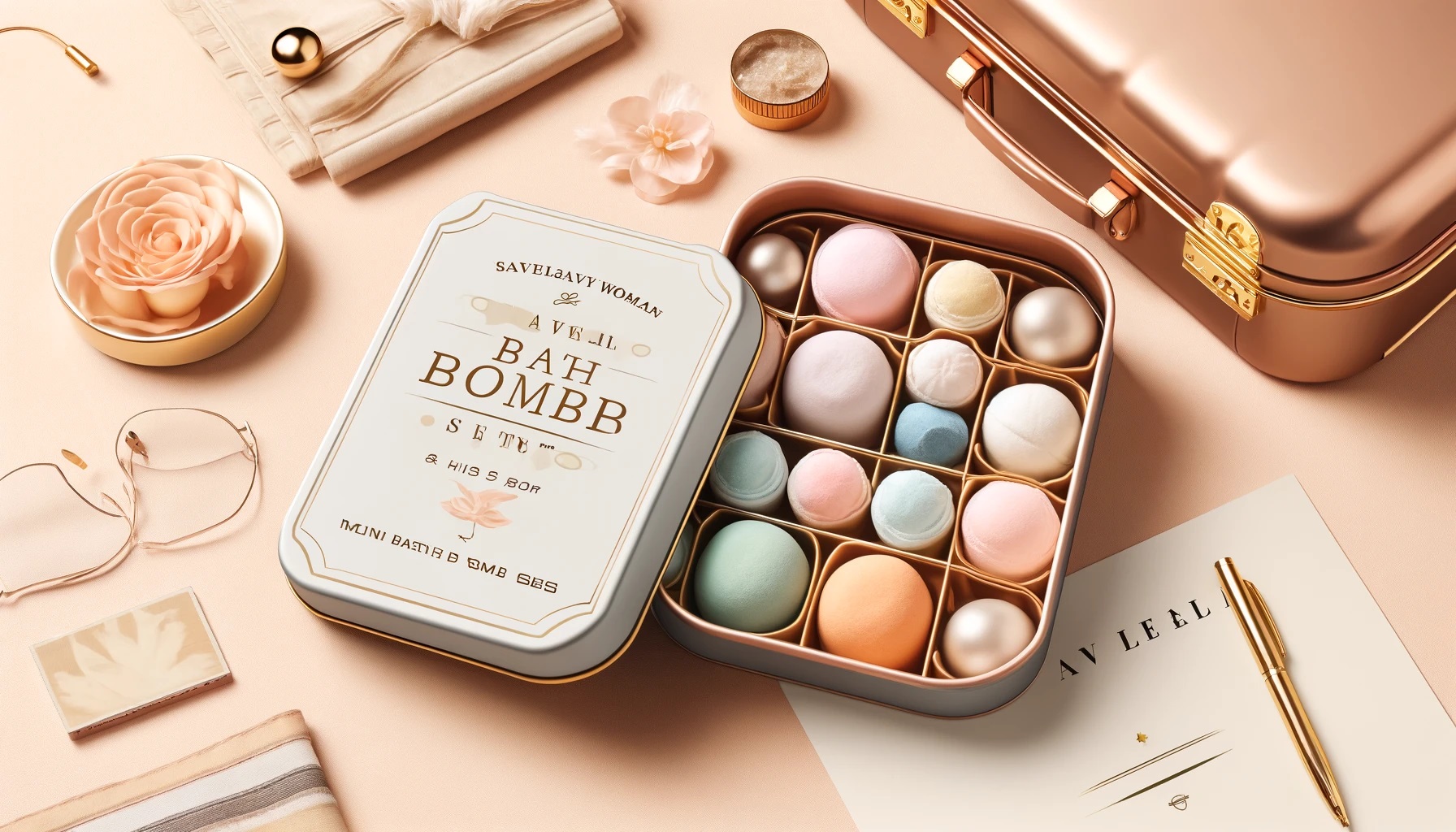 The Ultimate Gift Guide for the Travel-Savvy Woman: Mini Bath Bomb Sets