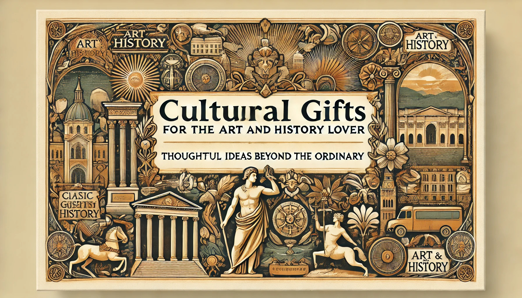 Cultural Gifts for the Art and History Lover: Thoughtful Ideas Beyond the Ordinary