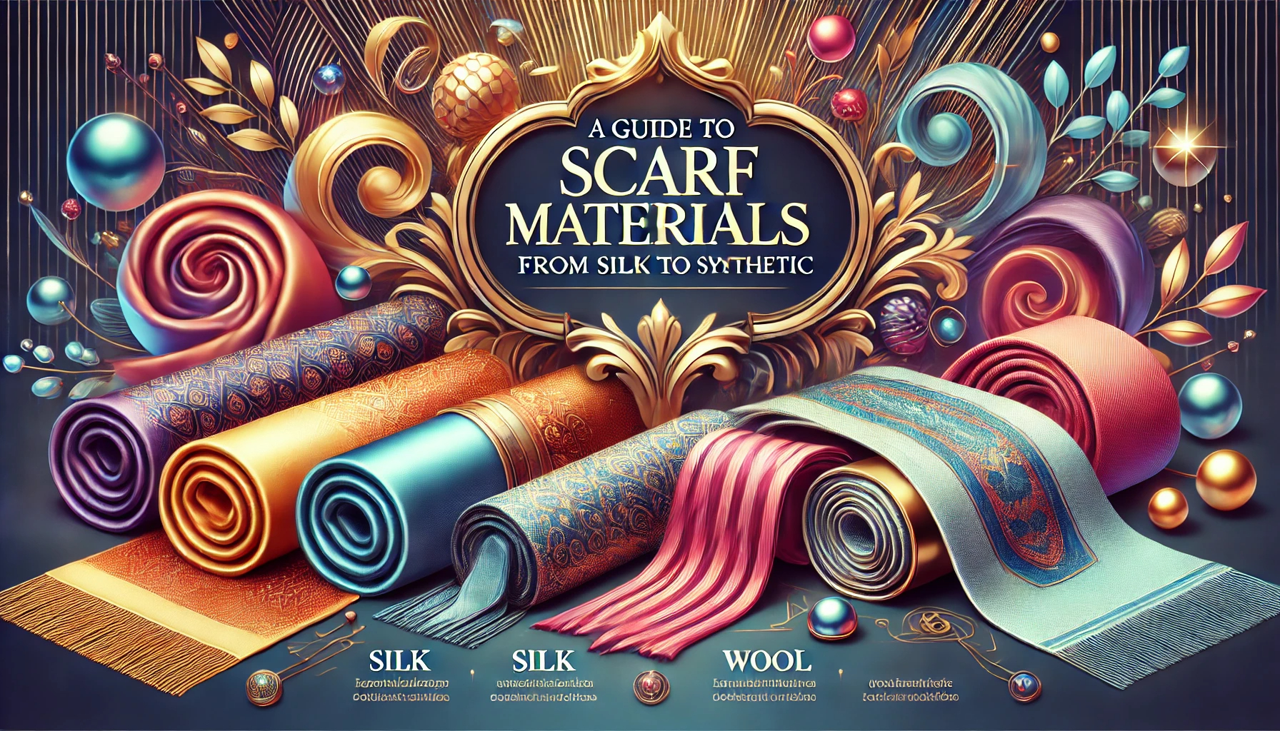 A Guide to Scarf Materials: From Silk to Synthetic