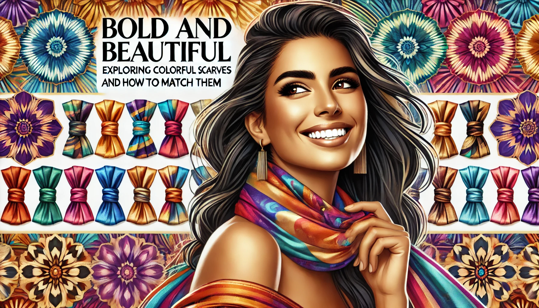 Bold and Beautiful: Exploring Colorful Scarves and How to Match Them