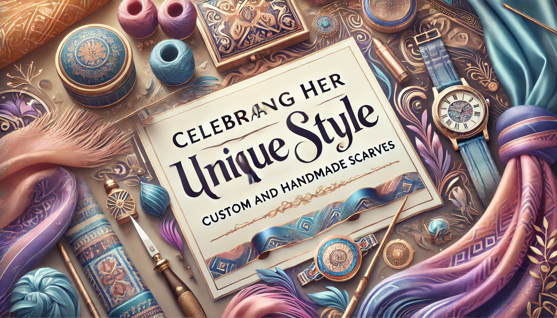 Celebrating Her Unique Style: Custom and Handmade Scarves