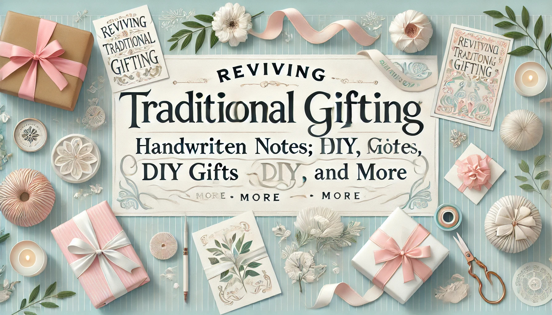 Reviving Traditional Gifting: Handwritten Notes, DIY Gifts, and More