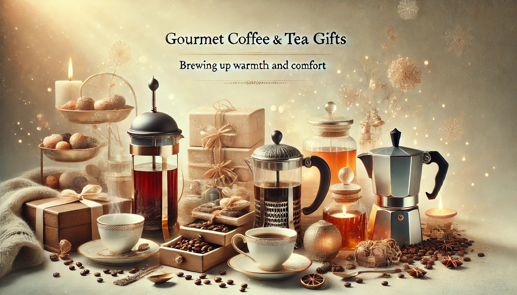 Gourmet Coffee and Tea Gifts: Brewing Up Warmth and Comfort