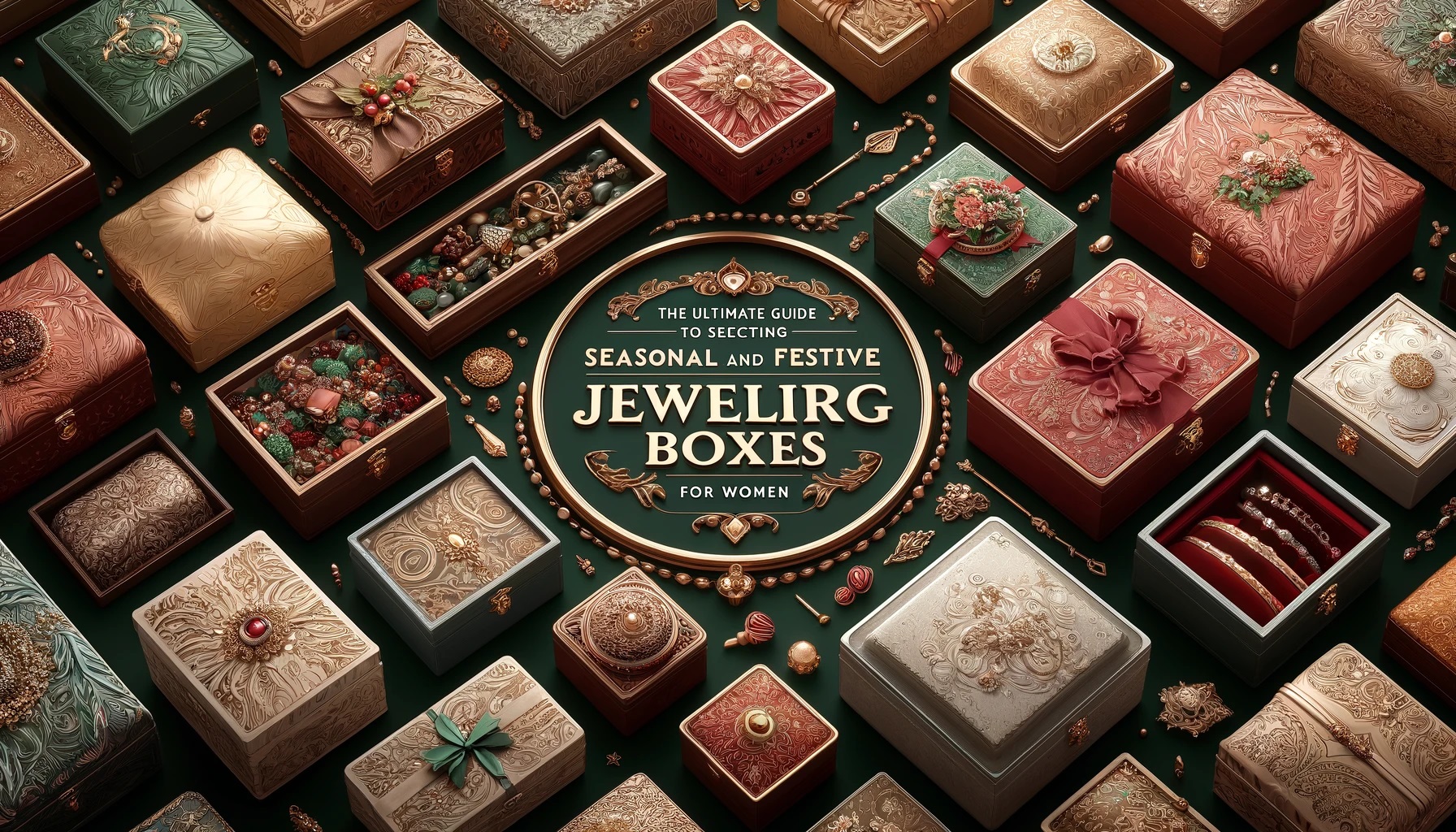 Unwrapping the Perfect Gift: The Ultimate Guide to Selecting Seasonal and Festive Jewelry Boxes