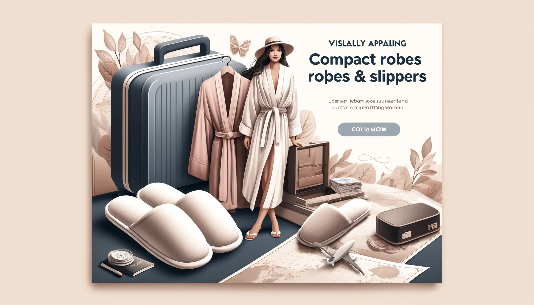 Travel Essentials: Compact Robes and Slippers for the Globetrotting Woman