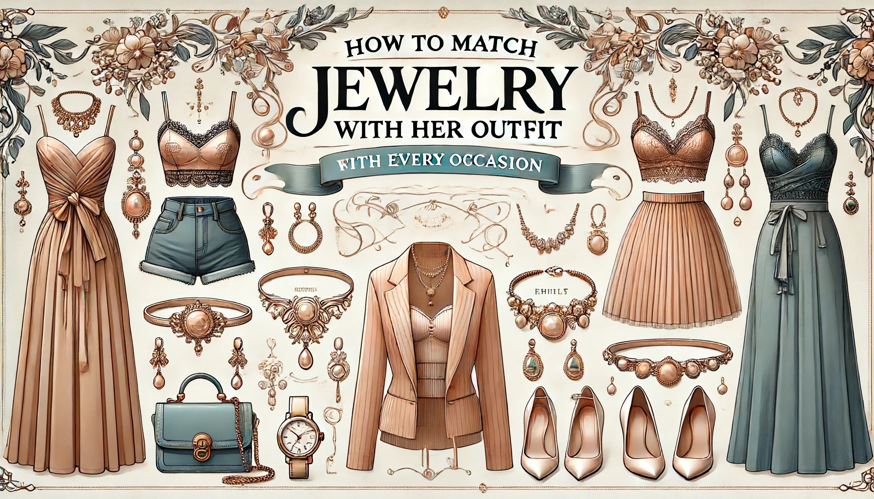 How to Match Jewelry with Her Outfit for Every Occasion