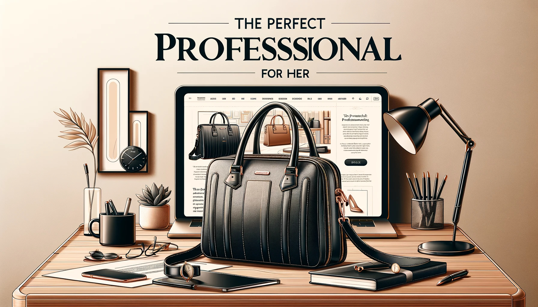 The Art of Choosing the Perfect Professional Bag for Her: A Guide with Style and Substance