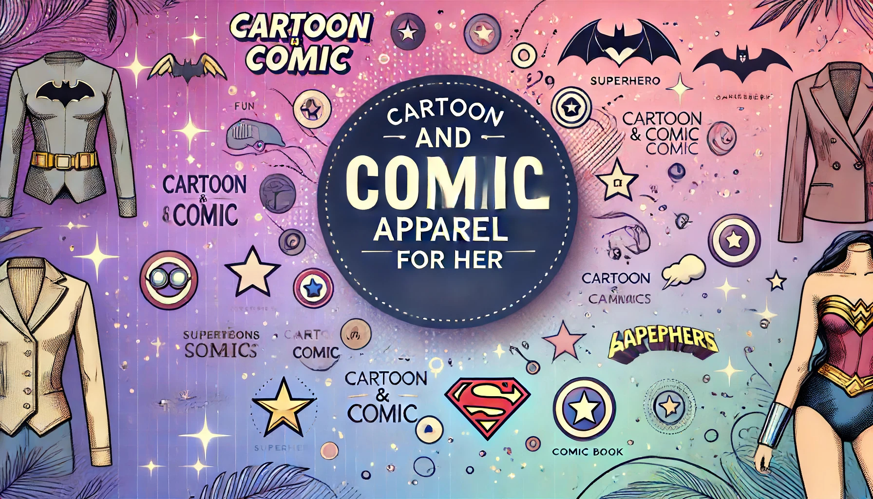 Animated Attire: Cartoon and Comic Apparel for Her