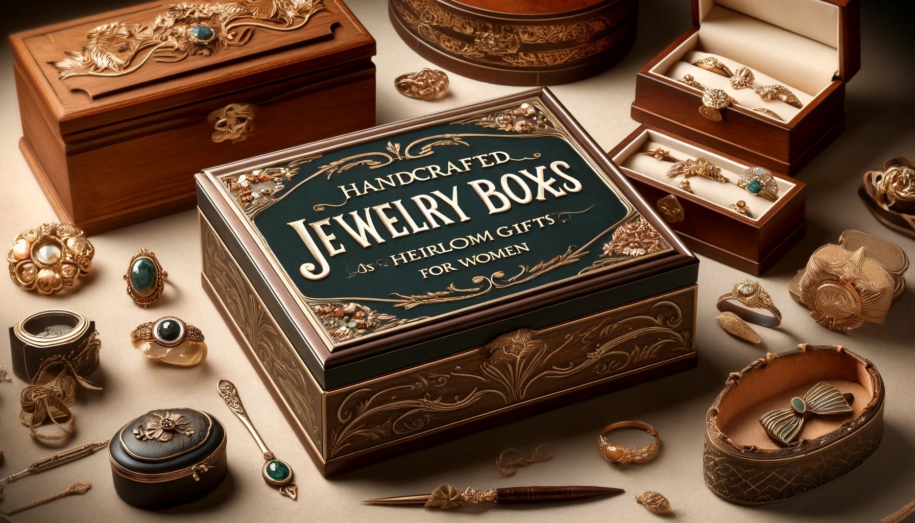 The Art of Craftsmanship: Handcrafted Jewelry Boxes as Heirloom Gifts